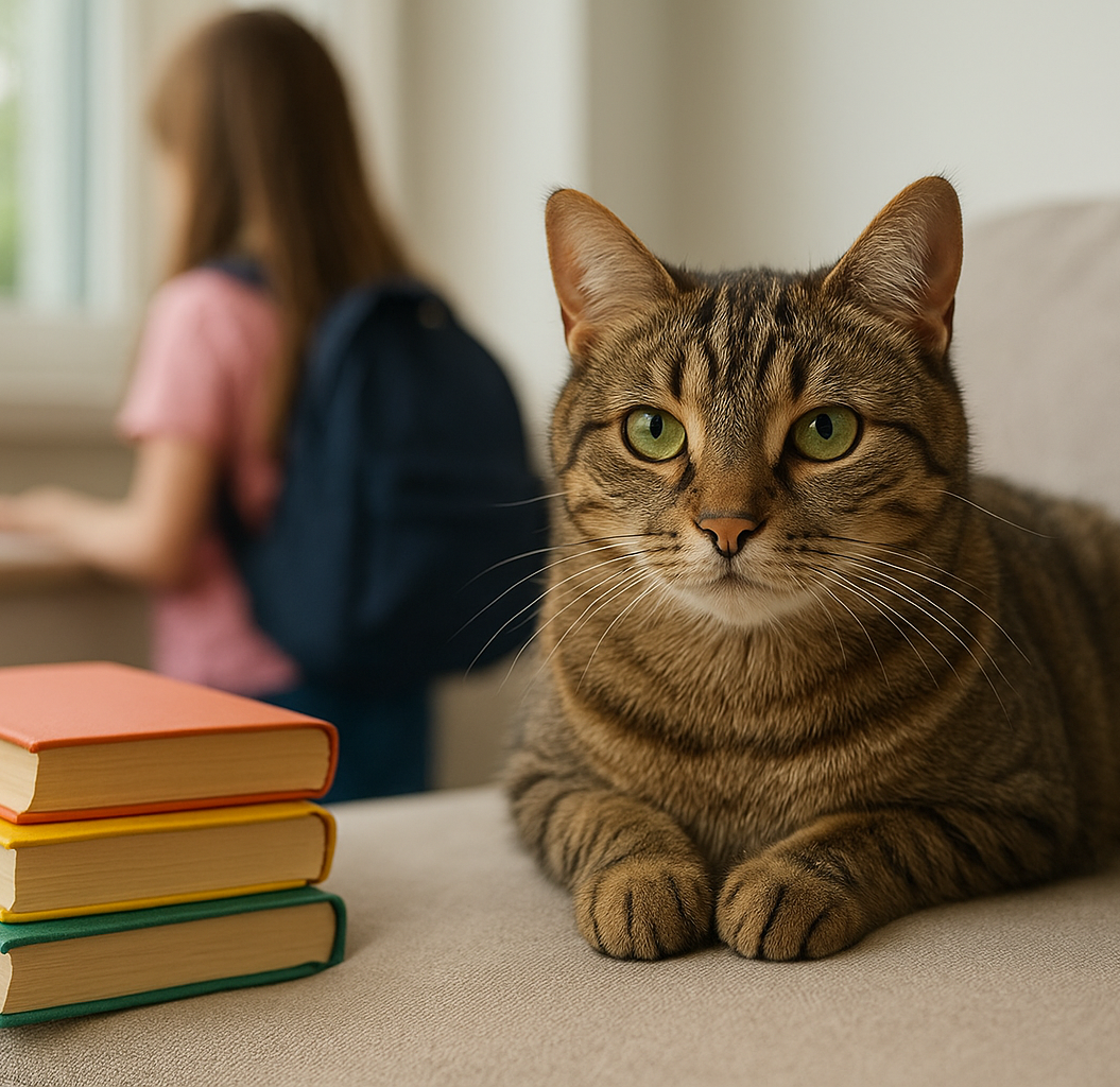 Back to School Stress: Don’t Forget About Your Cat