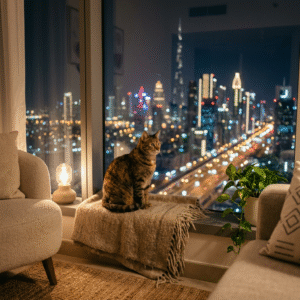 Managing Cat Stress from Loud Alerts and Sudden Noises in Dubai and the UAE